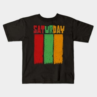 Saturday Flag Kids T-Shirt